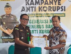 KEJATI SULTRA ADAKAN KAMPANYE ANTI KORUPSI